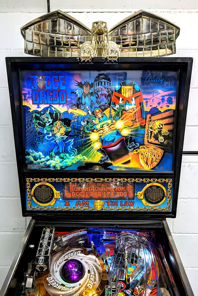 Judge Dredd Pinball Machine For Sale UK